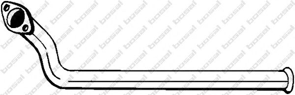 Труба выхлопного газа BOSAL 819-059