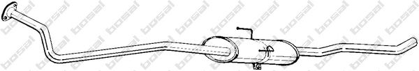 Резонатор BOSAL 292-223