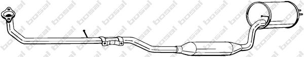 Резонатор BOSAL 292-511