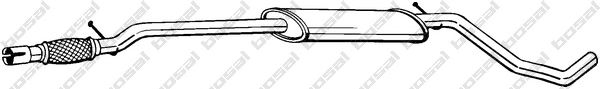 Резонатор BOSAL 286-201