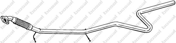 Труба выхлопного газа BOSAL 965-129