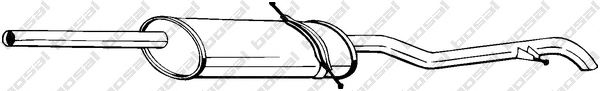 Глушитель BOSAL 282-061