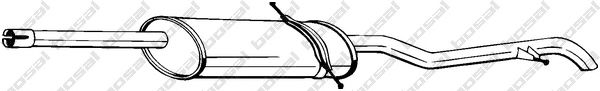 Глушитель BOSAL 286-555