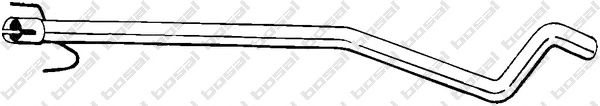 Труба выхлопного газа BOSAL 889-009