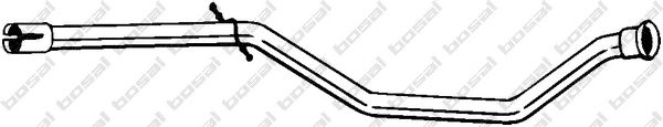 Труба выхлопного газа BOSAL 900-017