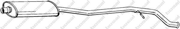 Резонатор BOSAL 286-077