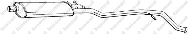 Резонатор BOSAL 287-093