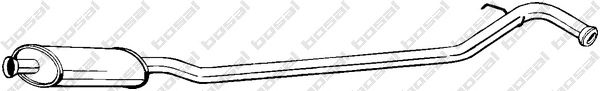 Резонатор BOSAL 283-217