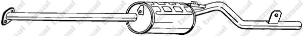 Глушник BOSAL 283-057