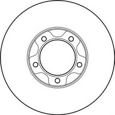 Тормозной диск BENDIX 561308B