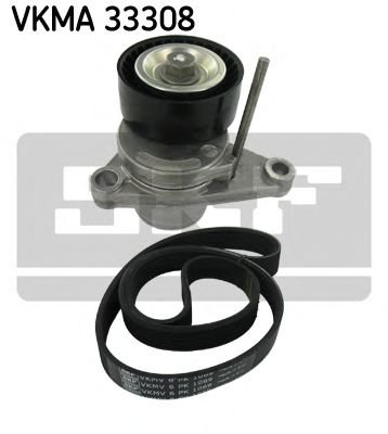 Комплект поликлинового ремня SKF VKMA 33308