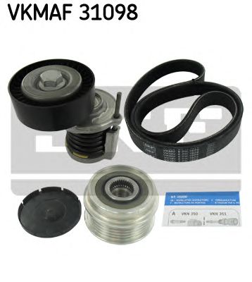 Комплект поликлинового ремня SKF VKMAF 31098