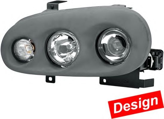 Комплект главных фар HELLA 1DL 008 494-811