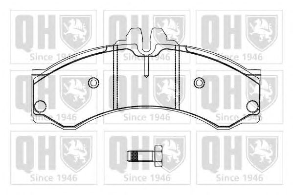Тормозные колодки QUINTON HAZELL BP878