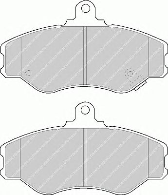 Тормозные колодки FERODO FVR1014