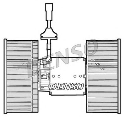 Вентилятор салона DENSO DEA12001