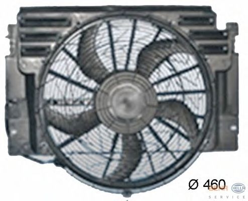 Вентилятор кондиционера HELLA 8EW 351 040-661