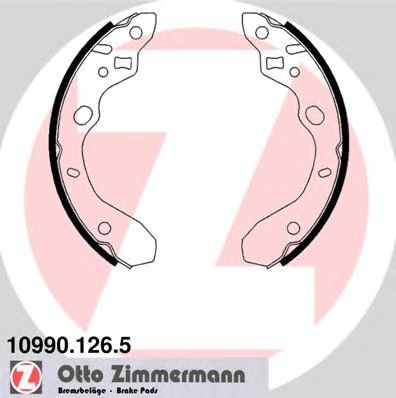 Тормозные колодки ZIMMERMANN 10990.126.5
