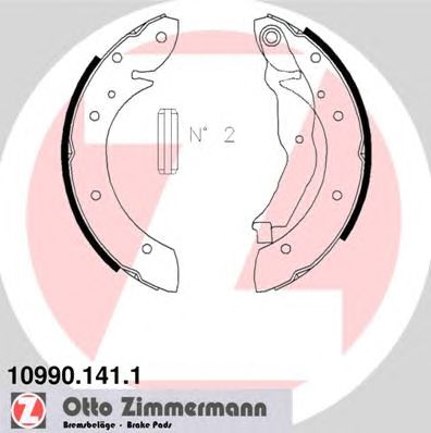 Тормозные колодки ZIMMERMANN 10990.141.1