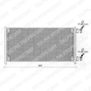 Радиатор кондиционера DELPHI TSP0225268