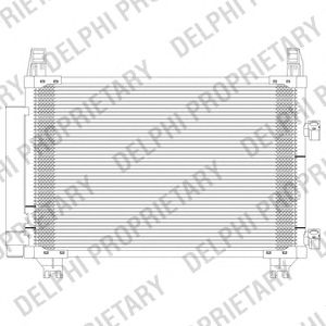 Радіатор кондиціонера DELPHI TSP0225625