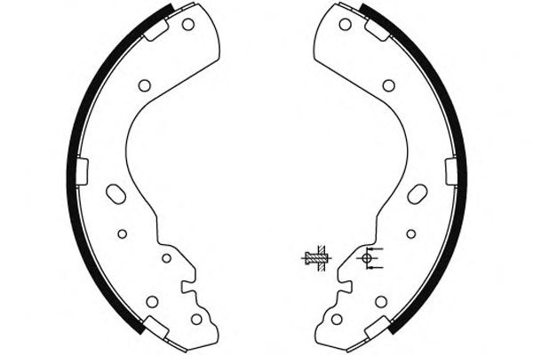 Тормозные колодки HELLA 8DB 355 002-851