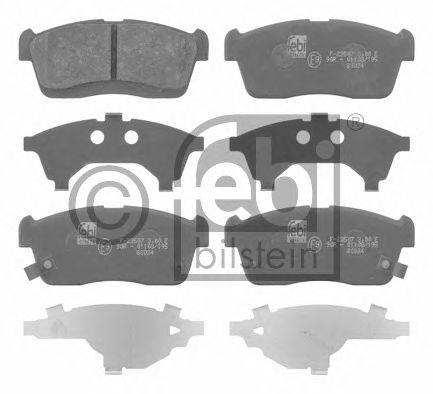 Тормозные колодки FEBI BILSTEIN 16662