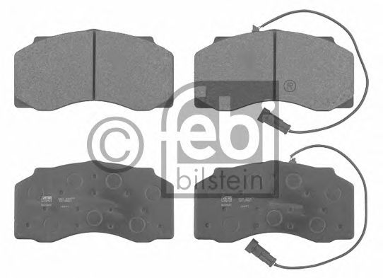 Тормозные колодки FEBI BILSTEIN 16691