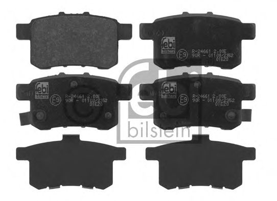 Тормозные колодки FEBI BILSTEIN 16766