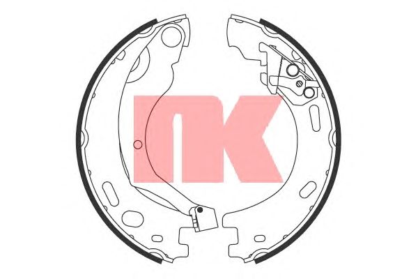 Тормозные колодки ручника NK 2712769