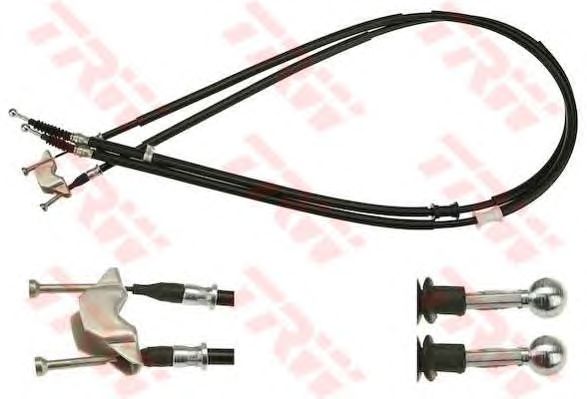 Трос ручника TRW GCH2517