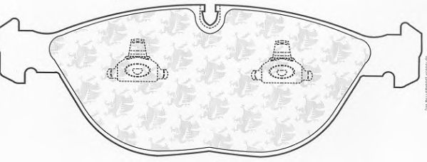 Тормозные колодки QH International BP1053