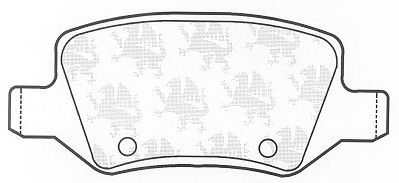 Тормозные колодки QH International BP1249
