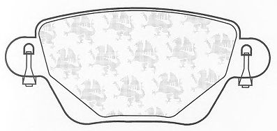 Тормозные колодки QH International BP1282