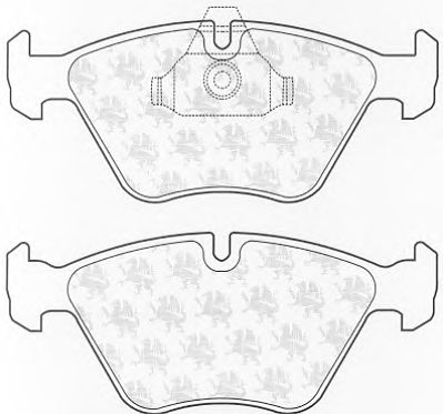 Гальмівні колодки QH International BP926
