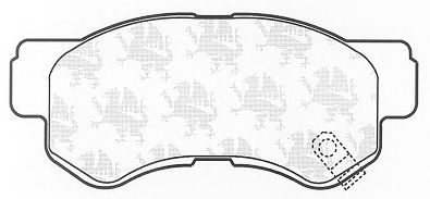 Тормозные колодки QH International BP1218