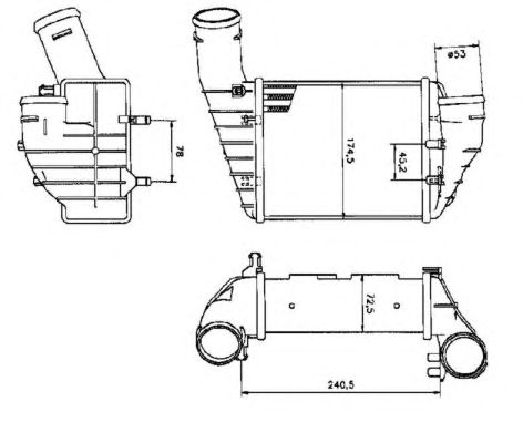 Интеркулер NRF 30131
