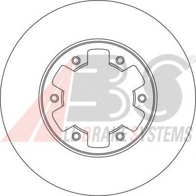 Тормозной диск A.B.S. 15994