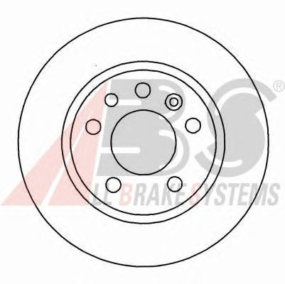 Гальмівний диск A.B.S. 16489