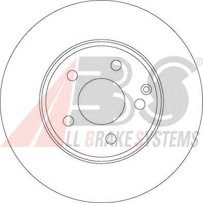 Тормозной диск A.B.S. 17403