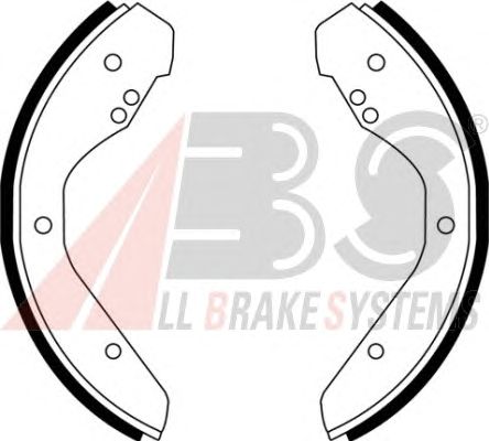 Тормозные колодки A.B.S. 8721
