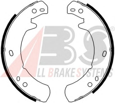 Тормозные колодки ручника A.B.S. 8955
