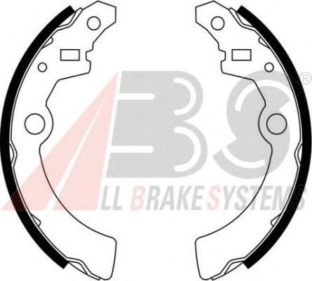 Тормозные колодки A.B.S. 8982