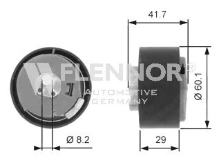 Натяжной ролик ремня ГРМ FLENNOR FS01190