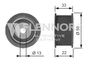 Натяжной ролик ремня ГРМ FLENNOR FS99015