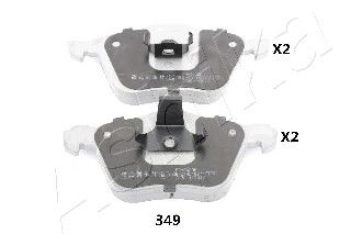 Тормозные колодки ASHIKA 50-03-349