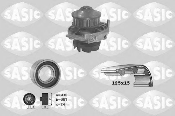 Помпа + комплект ГРМ SASIC 3906018