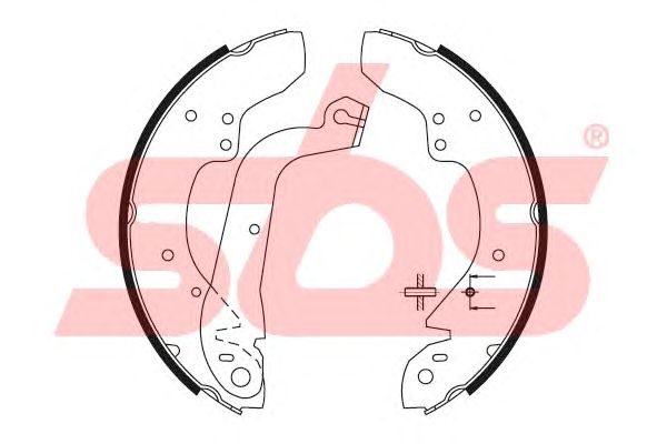 Тормозные колодки sbs 18492799374
