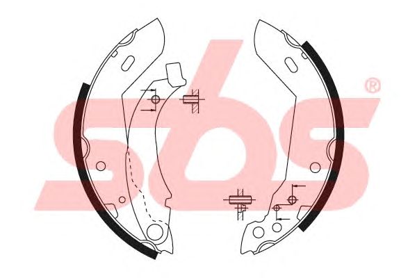 Тормозные колодки sbs 18492799389