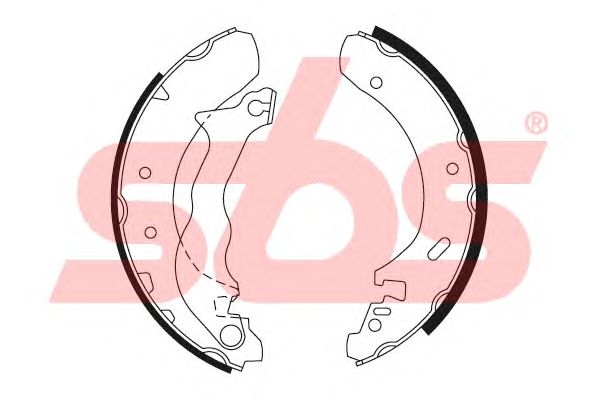 Тормозные колодки sbs 18492725559